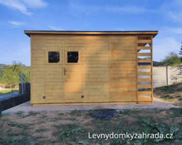 Zahradní domek Klaudie o rozměru 4 x 3 m