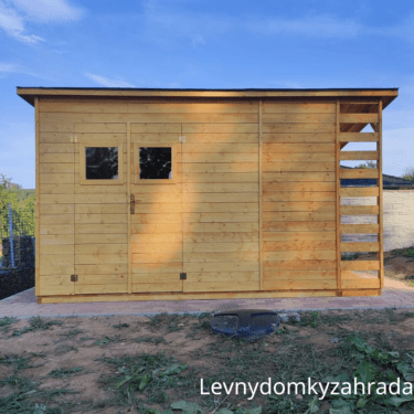 Zahradní domek Klaudie o rozměru 4 x 3 m